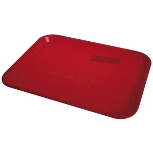 Firplast Plateau fast food plastique rouge 345mm x 265mm (x25) Firplast