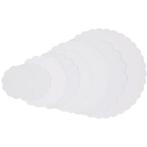 Firplast Rond en carton blanc Ø 29 cm x 250 Firplast