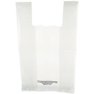 Firplast Sac à bretelles PEBD transparent 50µ 360mm x 100mm x 600mm (x500) Firplast