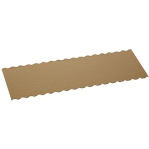 Firplast Semelle à gateau en carton or/noir 300mm x 100mm (x50) Firplast