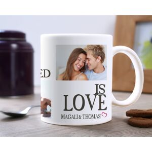 Cadeaux.com Mug personnalise photo - Message d'amour