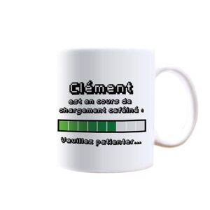 Cadeaux.com Mug personnalise prenom - Chargement cafeine