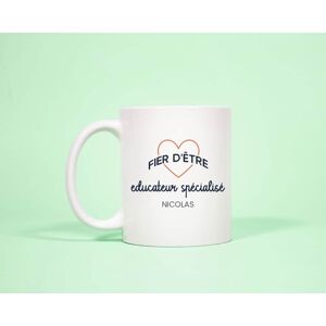 Cadeaux.com Mug personnalisé - Fier d'être educateur spécialisé