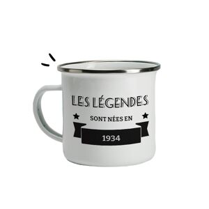 Cadeaux.com mug emaille legendes homme ne en 1934