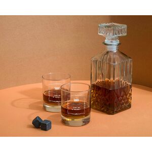 Cadeaux.com Carafe à whisky et verres à whisky personnalisés