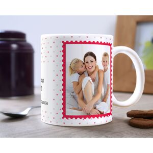 Cadeaux.com Mug personnalise - Photo et Message