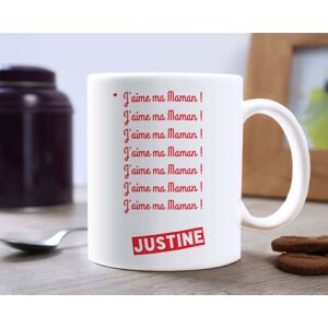 Cadeaux.com Mug personnalise - J'aime ma Maman