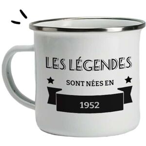 Cadeaux.com mug emaille legendes homme ne en 1952