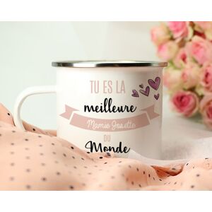 Cadeaux.com Mug emaille personnalise femme - Meilleure du monde