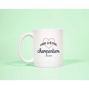 Cadeaux.com Mug personnalise - Fier d'etre charpentier