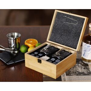 Cadeaux.com Coffret whisky personnalisé en bois - Prénom et Message