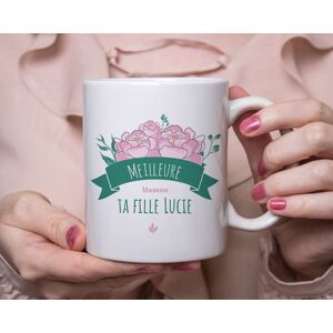 Cadeaux.com Mug personnalise - Maman Fleurie