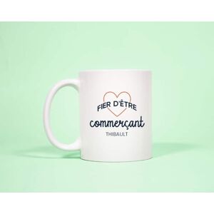 Cadeaux.com Mug personnalise - Fier d'etre commercant