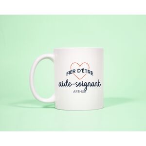 Cadeaux.com Mug personnalise - Fier d'etre aide-soignant