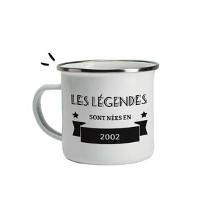 Cadeaux.com mug emaille legendes homme ne en 2002