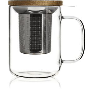 KUSMI TEA Tisanière en verre 45Cl - Accessoire pour le thé - Kusmi Tea