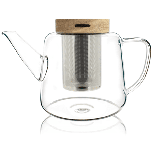 KUSMI TEA Théière en verre 1L avec filtre en inox - Accessoire pour le thé - Kusmi Tea