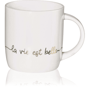 Mug en porcelaine 35Cl - Mug Linia 35Cl en porcelaine fine - Kusmi Tea