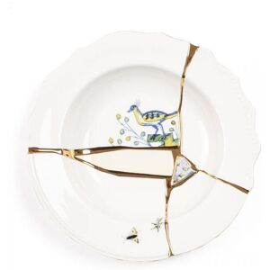 SELETTI set de 6 assiettes bols de soupe KINTSUGI 09621