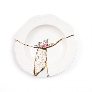 SELETTI set de 6 assiettes bols de soupe KINTSUGI 09623