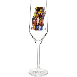 Verre à champagne Bleeding Barbie 30 cl