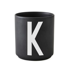 Design Letters Mug Design Letters noir K - Publicité