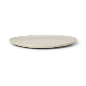 Assiette Flow 22 cm Off-white speckle