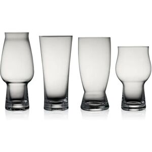 Ensemble de verres à bière Lyngby Glas 4 pièces Cristal