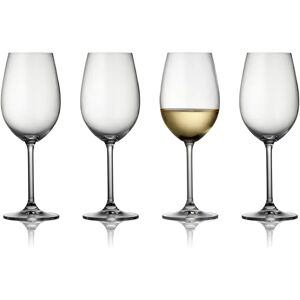 Verre à vin blanc Clarity 35 cl, lot de 4 Clear