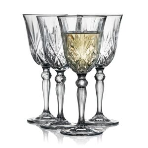 Verre à vin blanc Melodia 21 cl, lot de 4 Cristal