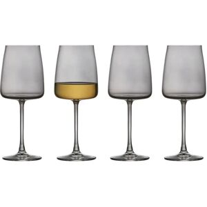 Verre à vin blanc Zero 43 cl, lot de 4 Smoke