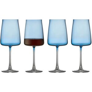 Verre à vin rouge Zero 54 cl, lot de 4 Blue