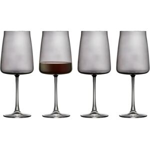 Verre à vin rouge Zero 54 cl, lot de 4 Smoke