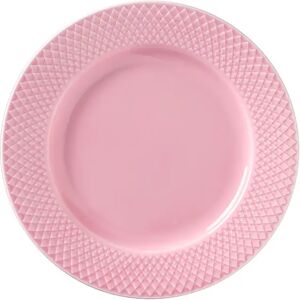 Assiette Rhombe Rose 21 cm