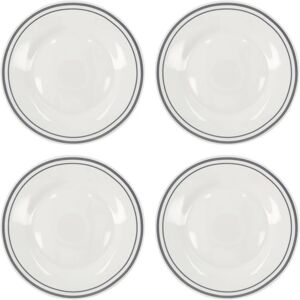 Assiette Bistro Ø23 cm Lot de 4 Gris