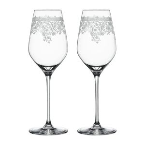 Arabesque Verre à vin blanc 50 cl Lot de 2 Transparent