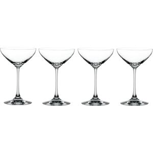 Coupe à dessert-champagne Authentis lot de 4 transparent