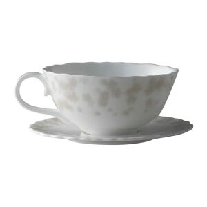 Tasse à thé et soucoupe Slåpeblom 30 cl Gris