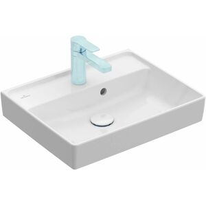 Villeroy und Boch Villeroy et Boch Collaro 43345G01 avec trop-plein, sous-sol, 50x40cm, blanc