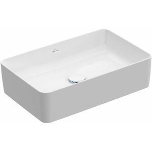 Villeroy und Boch Villeroy et Boch Collaro poser 4A2056RW sans trop-plein, 56x36cm, blanc pierre C-plus