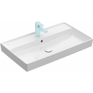 Villeroy und Boch Villeroy et Boch Collaro 4A3381RW sans trop-plein, 80x47cm, blanc pierre C-plus