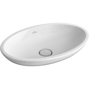 Villeroy und Boch Villeroy & Boch LOOP & FRIENDS 63 x 43 cm, CeramicPlus blanc, ovale, avec trop-plein