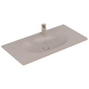 Villeroy und Boch Lavabo de vanité Villeroy & Boch Antao 1000x500mm 4A76ABAM ré-angulaire 1HL. avec ÜL réduit. Cplus Amande