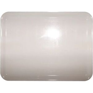 Gold Plast Plateau en plastique blanc rectangulaire 50x37cm