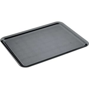 Gold Plast Plateau en plastique noir rectangulaire 50x37cm