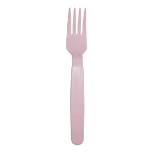 Fourchette incassable PP Rose Pastel - Lot de 6 - Publicité