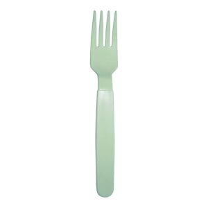 Fourchette incassable PP Vert Pastel - Lot de 6 - Publicité