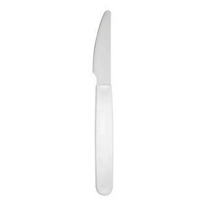 Couteau incassable PP Blanc - Lot de 6 - Publicité
