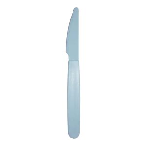 Couteau incassable PP Bleu Pastel - Lot de 6 - Publicité