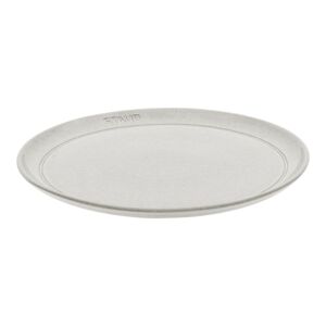 Staub Dining Line Assiette basse 26 cm, Ceramique, Truffe blanche